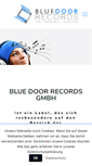 Mobile Screenshot of blue-door-records.de